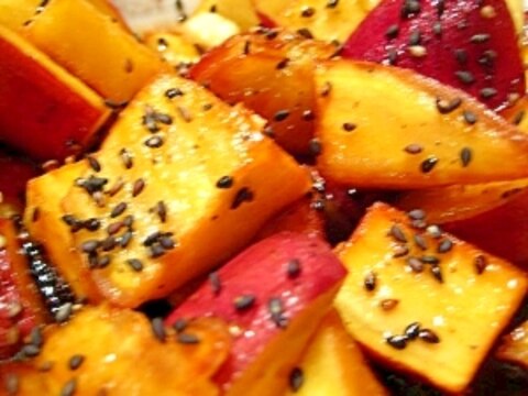 あく抜きなしで簡単!大学芋!